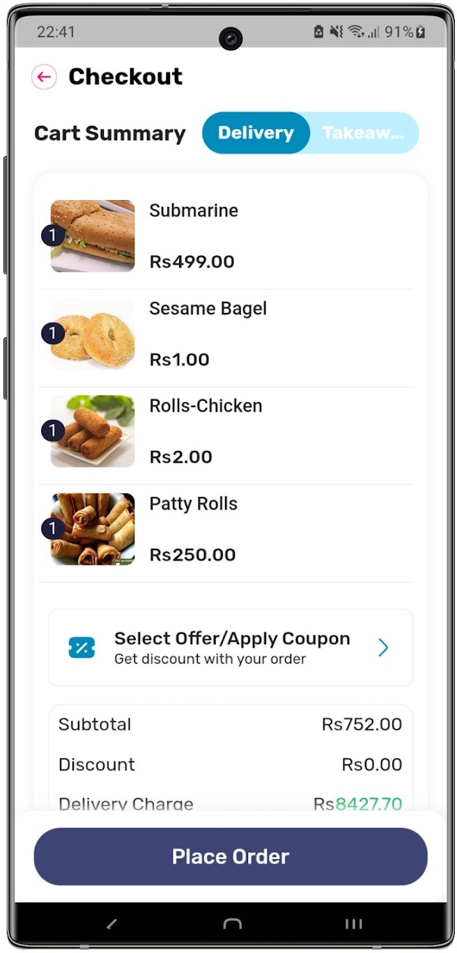 DinersPOS screenshot 4