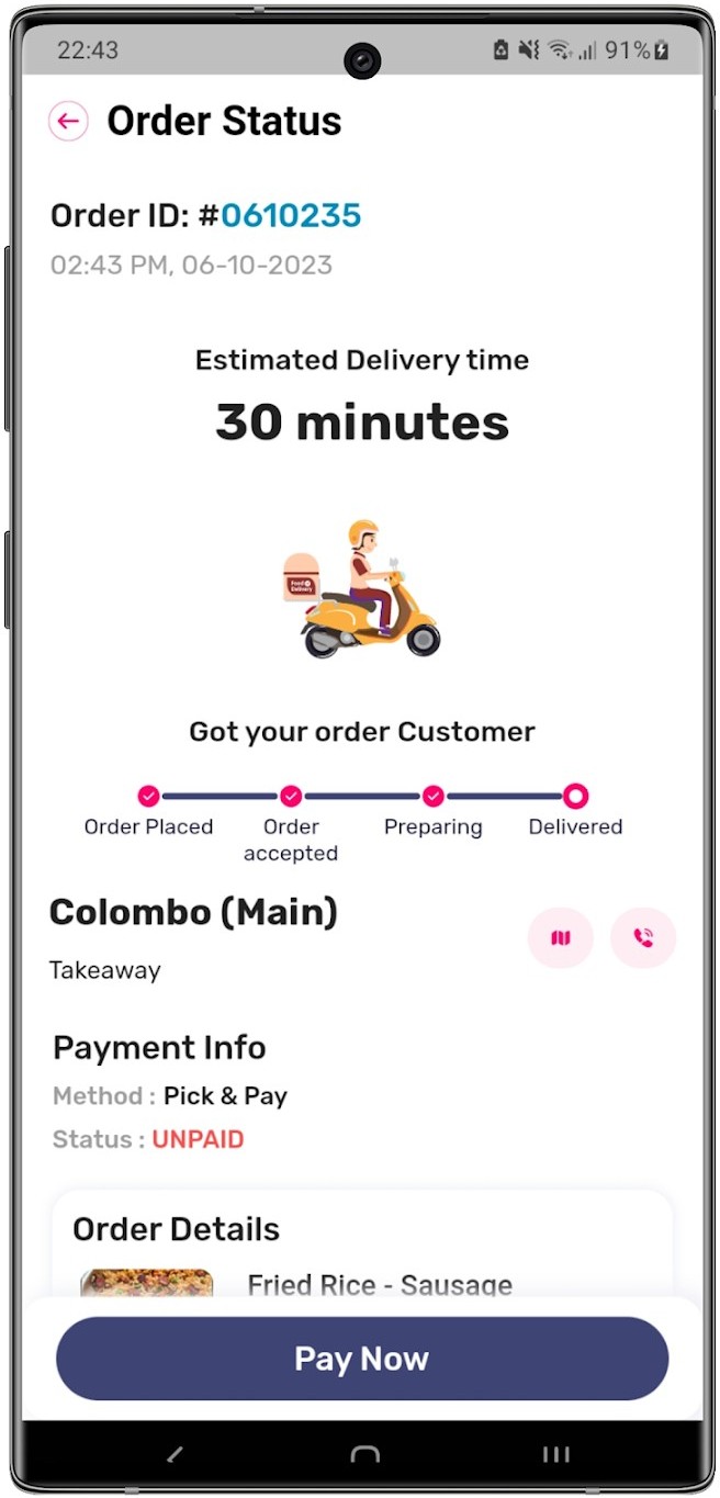 DinersPOS screenshot 5