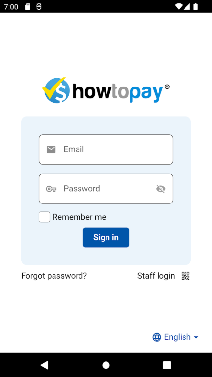 HowToPay POS preview
