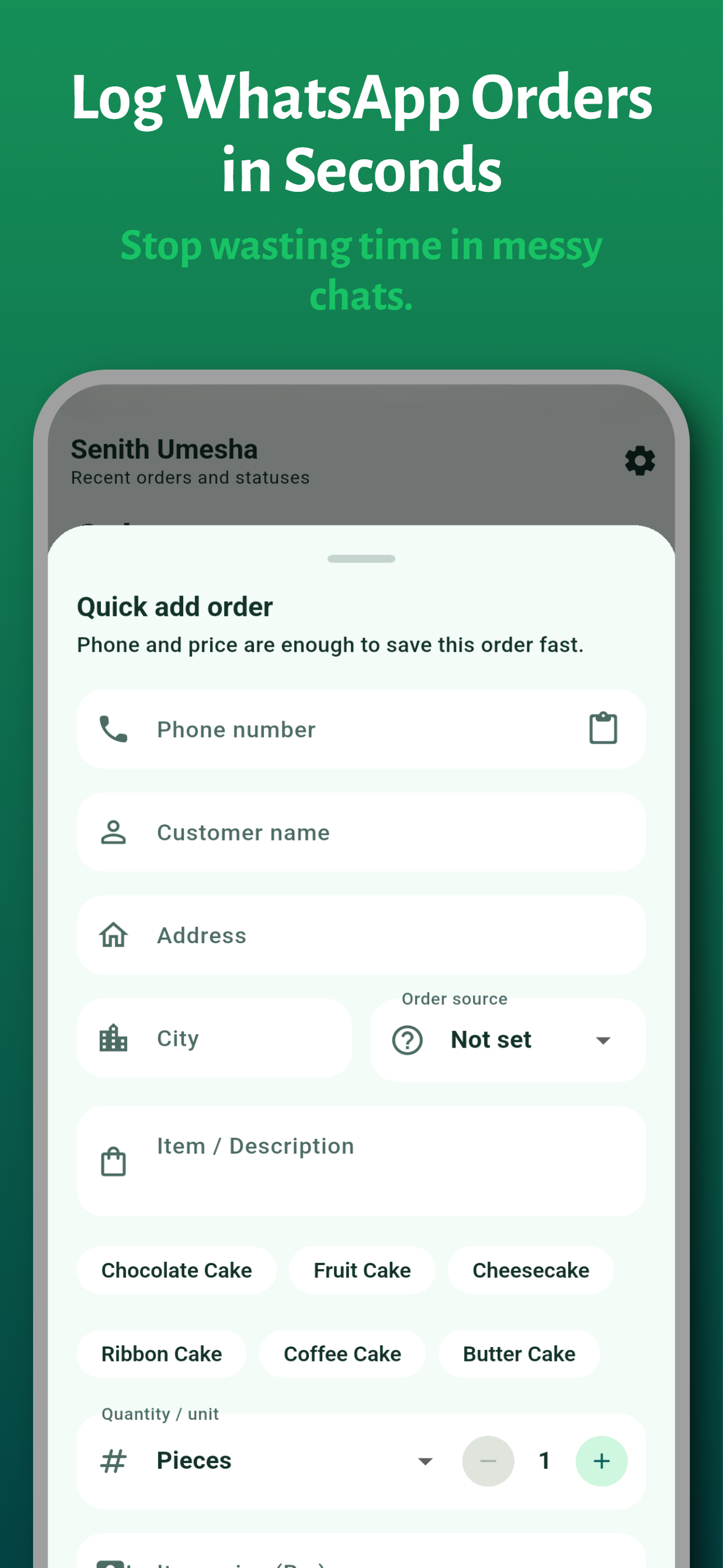 Orderly screenshot 2